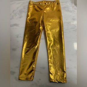 Gold leggings